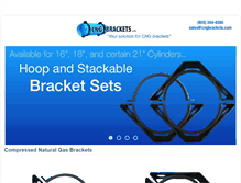 Tablet Screenshot of cngbrackets.com